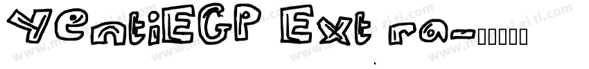 YentiEGP Extra字体转换